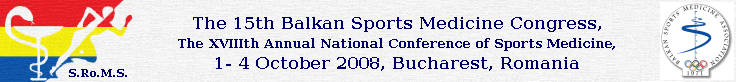 The 15th Balkan Sports Medicine Congress